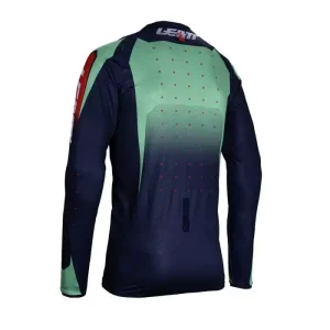 Camisa Leatt Moto 4.5 Matcha 2025 Verde Chumbo - Spinelli Motos